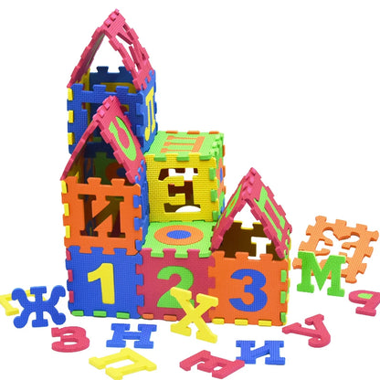 Soft Foam Alphabet Number Kids Puzzle Play Mat