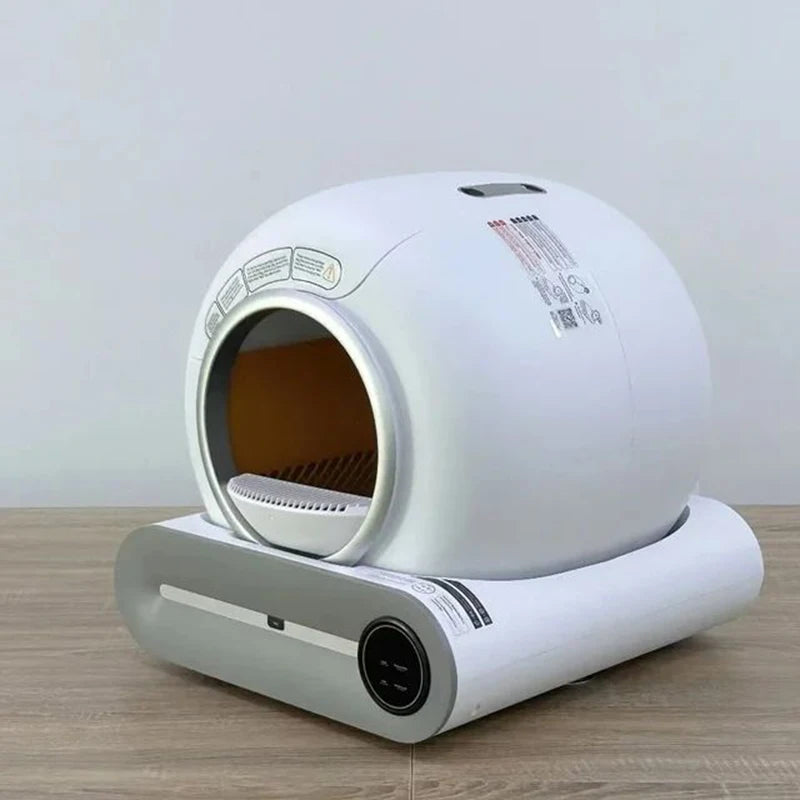Automatic Self-Cleaning Cat Litter Box with App Control