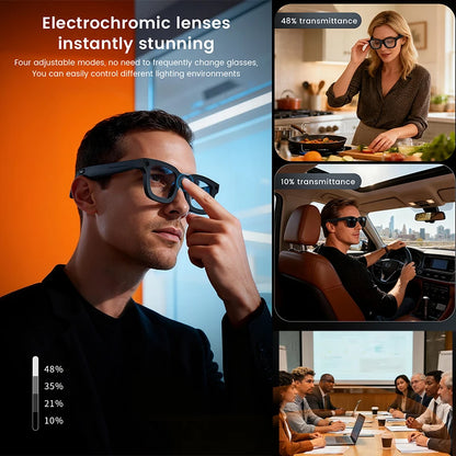 AI Smart Glasses Camera – Translation, Video & Bluetooth Calls