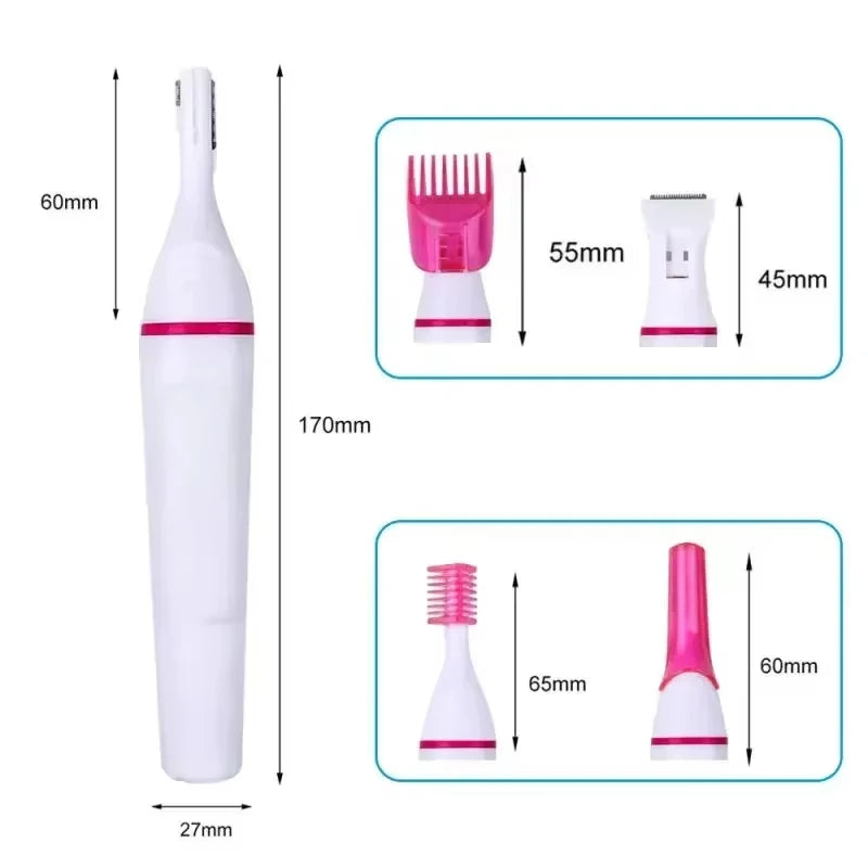 5-in-1 Rechargeable Women’s Epilator & Shaver Set