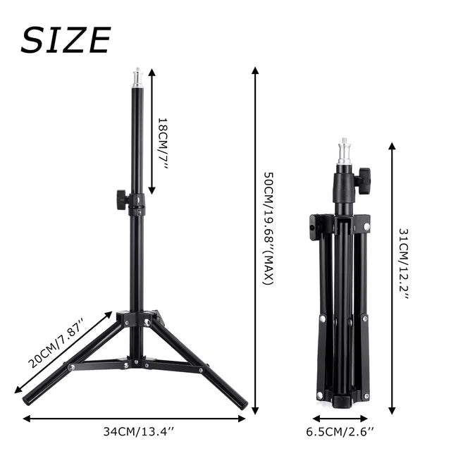 LED Ring Light With Tripod Stand – USB Streaming Kit