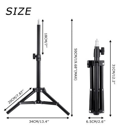 LED Ring Light With Tripod Stand – USB Streaming Kit