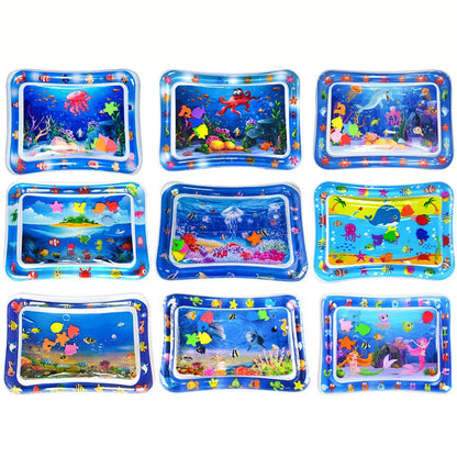 Inflatable Baby Water Play Mat – Tummy Time Toy