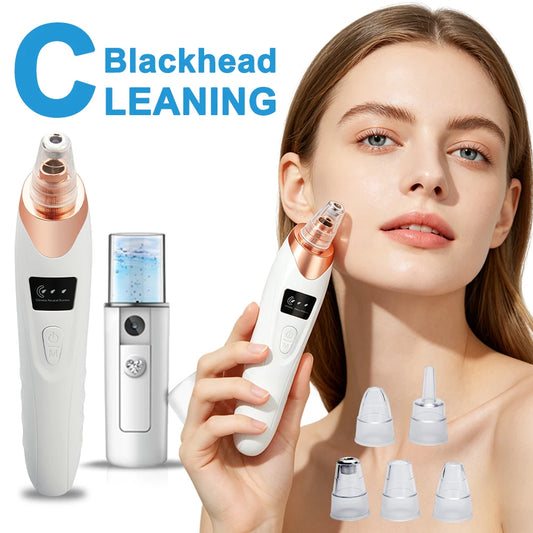 Electric Blackhead Vacuum Pore Cleaner with LED Display