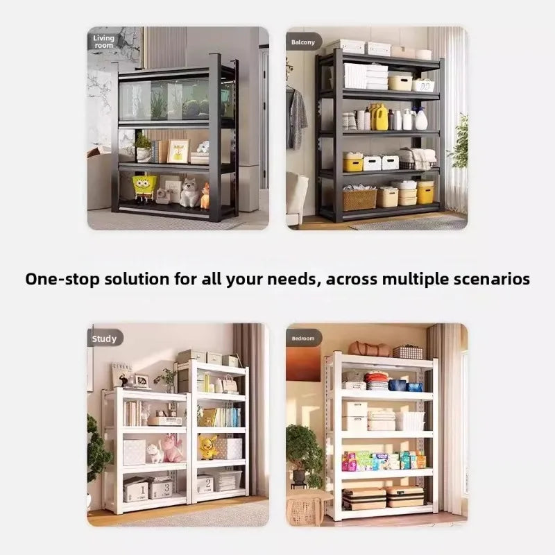 Bamboo Bathroom Storage Rack With Plastic Frame
