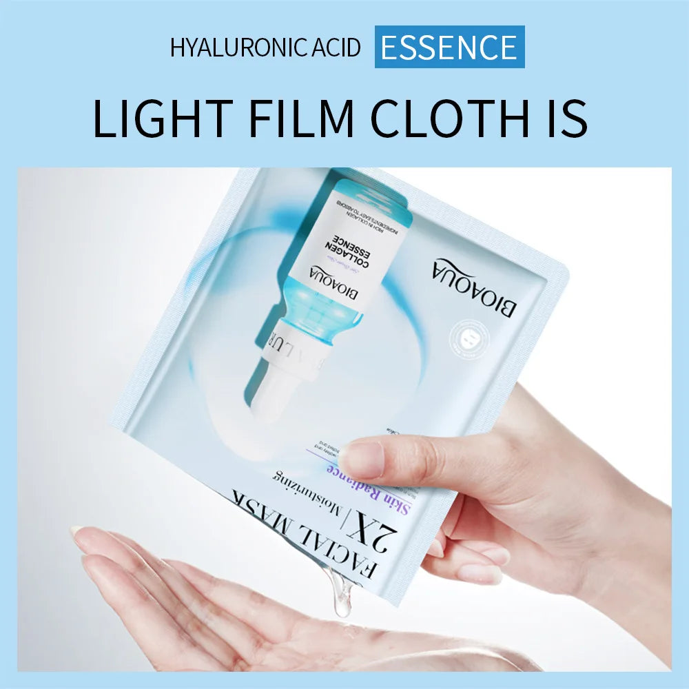 Centella Collagen Face Sheet Masks – Hydrating 20-Pack - EverGrowMarkeplace
