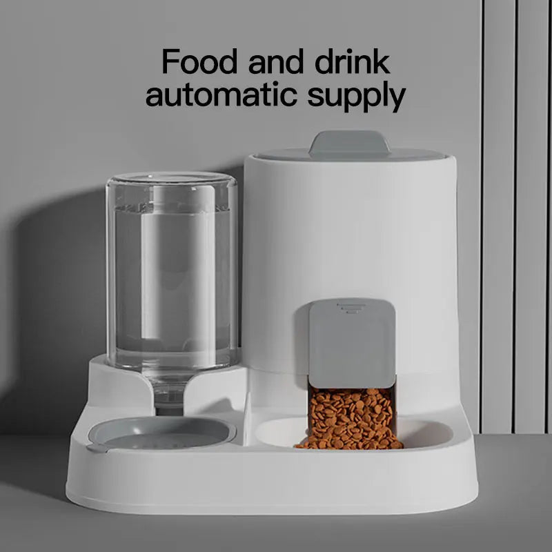 Automatic Cat Feeder And Water Dispenser – Gravity Design