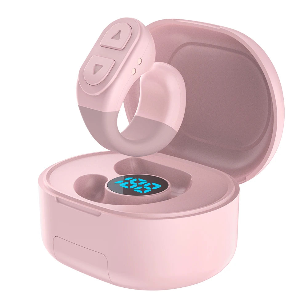 Bluetooth Scrolling Ring Remote with Charging Case