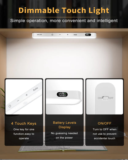 Motion Sensor LED Cabinet Light Bar – Rechargeable - EverGrowMarkeplace
