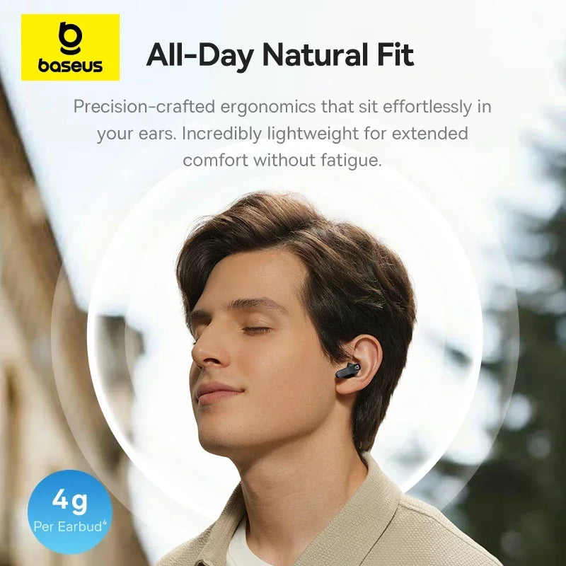 Wireless ANC Earbuds With LDAC Hi-Res Audio and Deep Bass