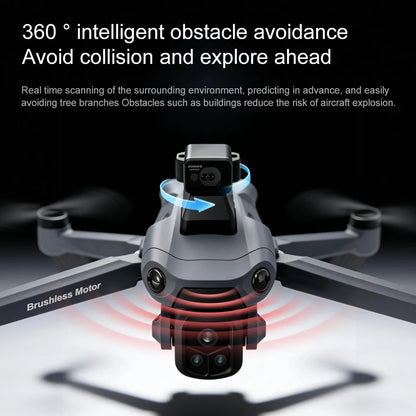 8K Camera GPS Drone With Laser 360° Obstacle Avoidance