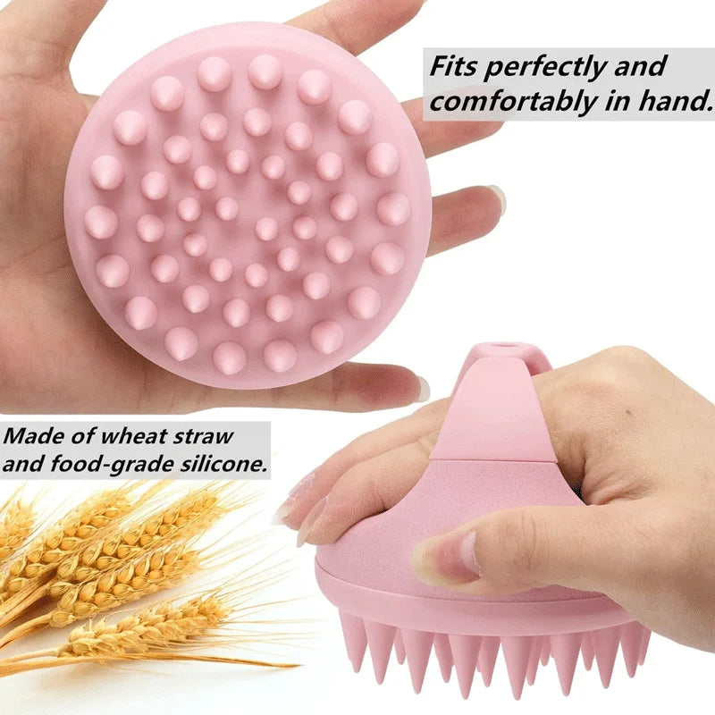 Hair Scalp Massager Shampoo Brush for Dandruff & Relief