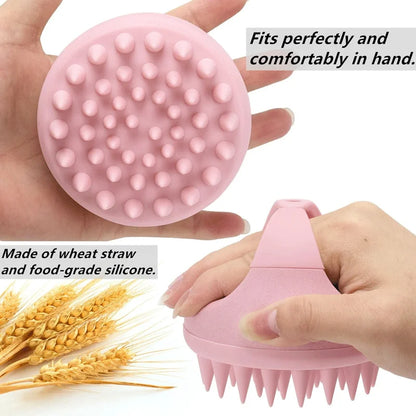 Hair Scalp Massager Shampoo Brush for Dandruff & Relief