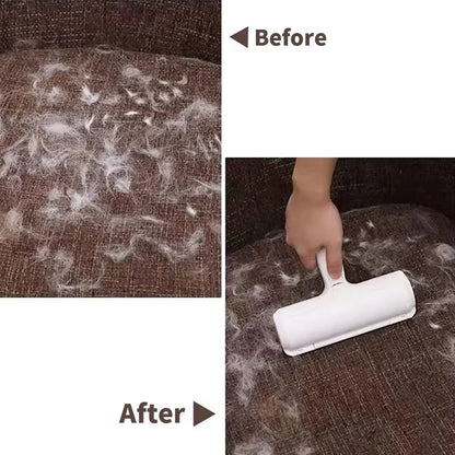Reusable Pet Hair Remover Roller for Furniture & Fabrics
