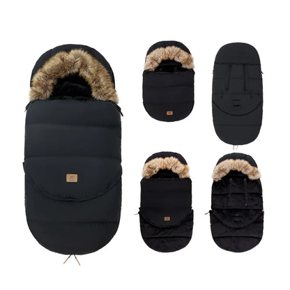 Universal Baby Stroller Footmuff – Windproof Winter Sack - EverGrowMarkeplace