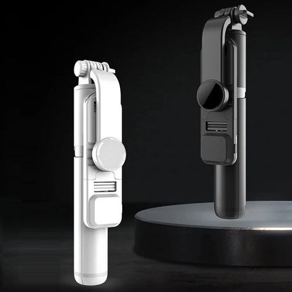 Bluetooth Selfie Stick Tripod with Gimbal Stabilizer