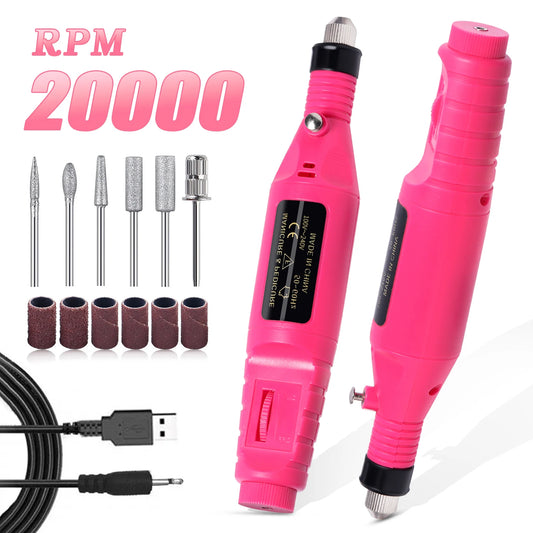 Electric Nail Drill Set for Manicure and Pedicure Care - EverGrowMarkeplace