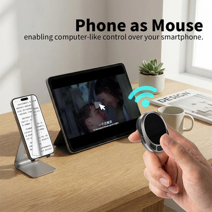 Bluetooth Scrolling Ring Remote With Touchpad Control - EverGrowMarkeplace
