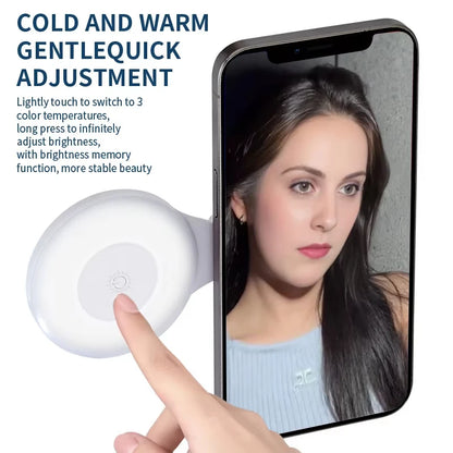 Magnetic Phone Selfie Light – Rechargeable 3-Mode LED - EverGrowMarkeplace