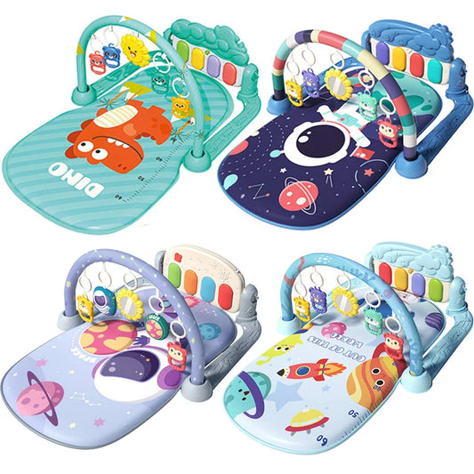 Baby Piano Play Gym Mat with Educational Activity Toys