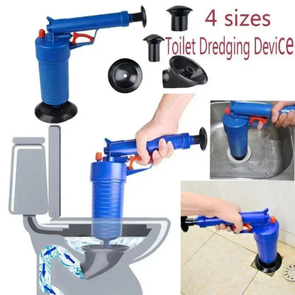 High-Pressure Air Drain Plunger – Multi-Drain Blockage Remover