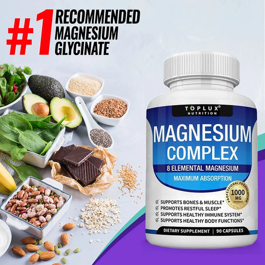 Magnesium Complex 1000 mg Capsules – Multi-Source Support