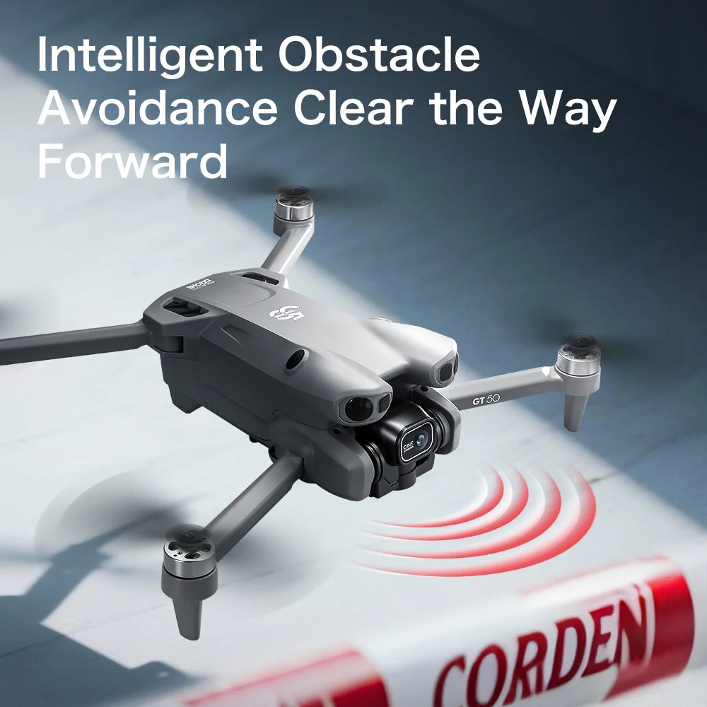 8K Dual Camera Brushless Drone With Screen & Obstacle Avoidance