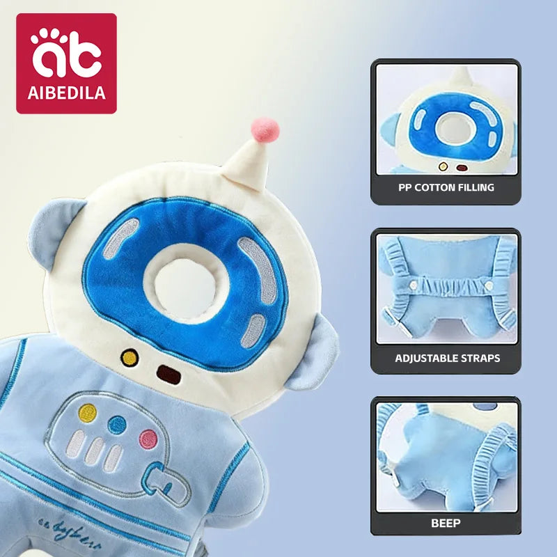 Cartoon Baby Head Protection Pillow – Anti-Fall Cushion - EverGrowMarkeplace