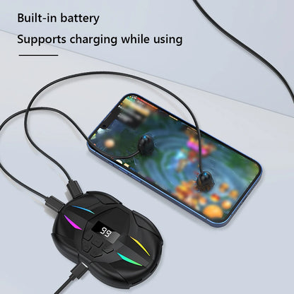 Phone Auto Clicker With Digital Display – Silent RGB Tapping