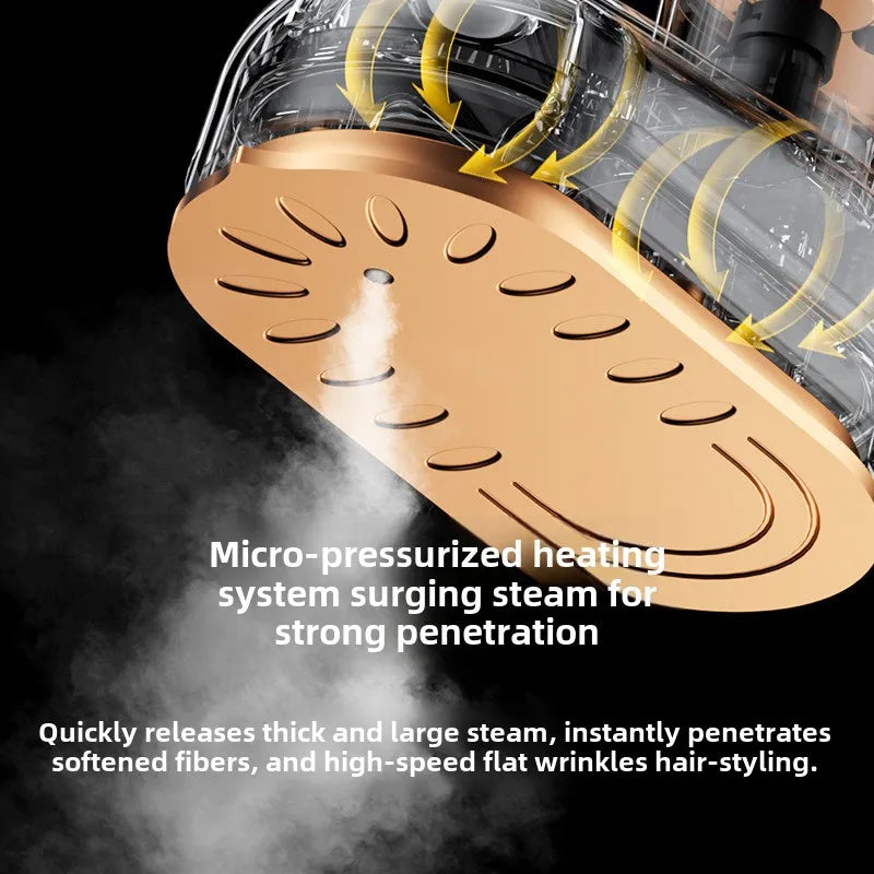 Mini Handheld Steam Iron – Portable Flat & Hanging Use - EverGrowMarkeplace