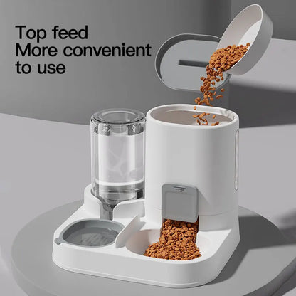 Automatic Cat Feeder And Water Dispenser – Gravity Design