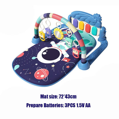 Baby Piano Play Gym Mat with Educational Activity Toys