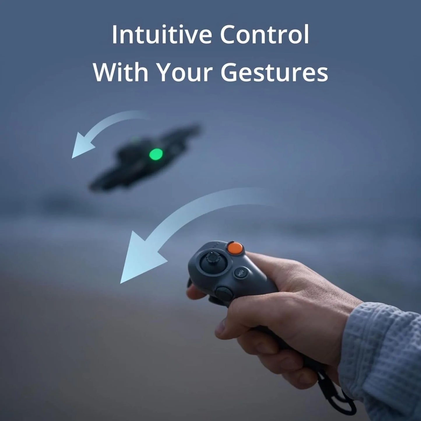 4K FPV Camera Drone With Goggles And Motion Controller