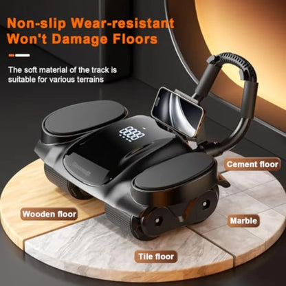 Automatic Rebound Ab Roller Wheel With Knee Mat