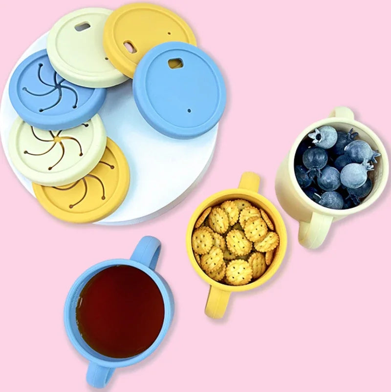 Silicone Baby Feeding Set with Suction Plate and Cup - EverGrowMarkeplace