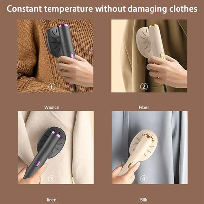 Portable Handheld Garment Steamer For Travel And Home - EverGrowMarkeplace