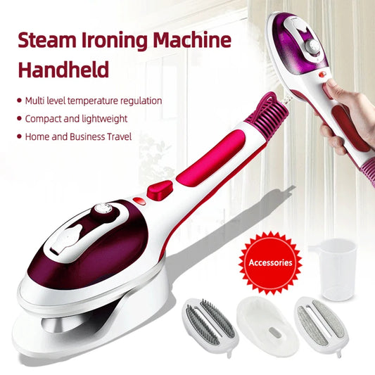 Handheld Garment Steamer Iron – Portable 800W Travel - EverGrowMarkeplace