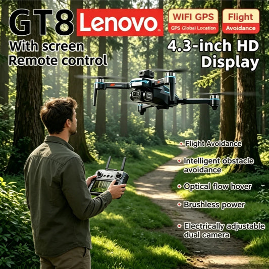 8K FPV Camera Drone With Screen Remote And Obstacle Avoidance