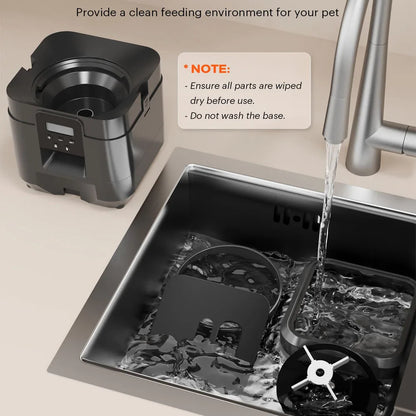 Automatic Pet Feeder with Timer and LCD Display