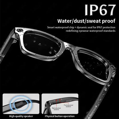 AI Smart Glasses With Camera – Translation & Bluetooth Audio - EverGrowMarkeplace
