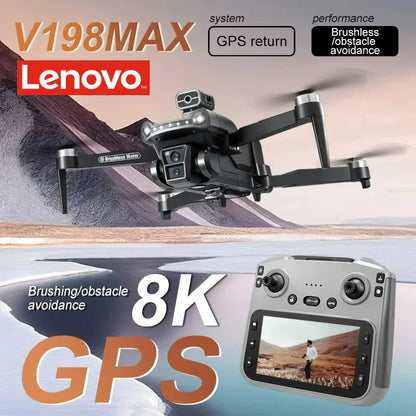 8K GPS Camera Drone With Screen – Foldable FPV Quadcopter