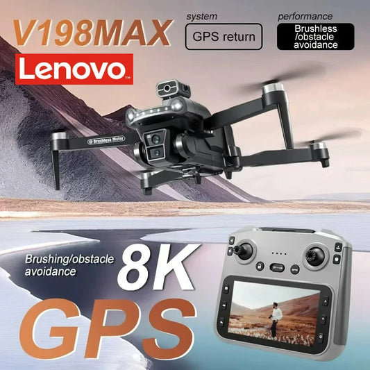 8K GPS Camera Drone With Screen – Foldable FPV Quadcopter