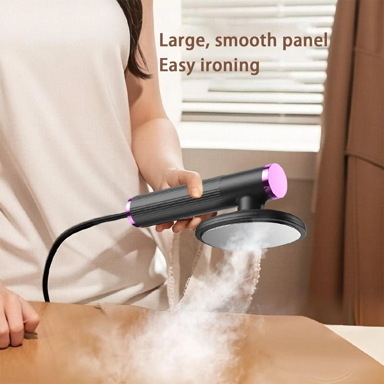 Portable Handheld Garment Steamer For Travel And Home - EverGrowMarkeplace