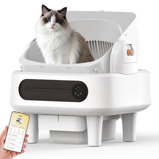 Self-Cleaning Automatic Cat Litter Box – Smart Semi-Closed Design