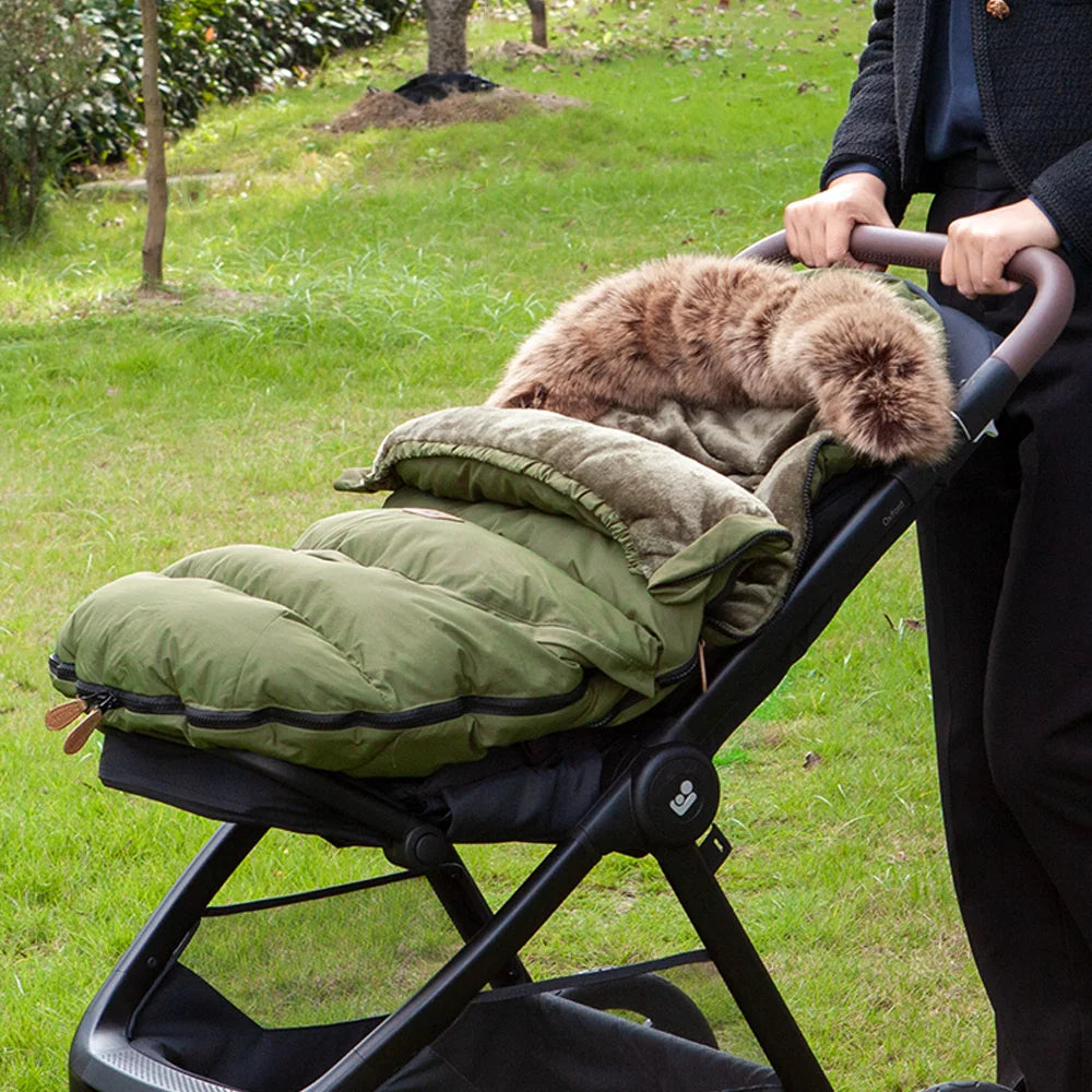 Universal Baby Stroller Footmuff – Windproof Winter Sack - EverGrowMarkeplace