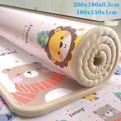 Foldable Baby Play Mat Foam Carpet – Soft, Non-Toxic - EverGrowMarkeplace