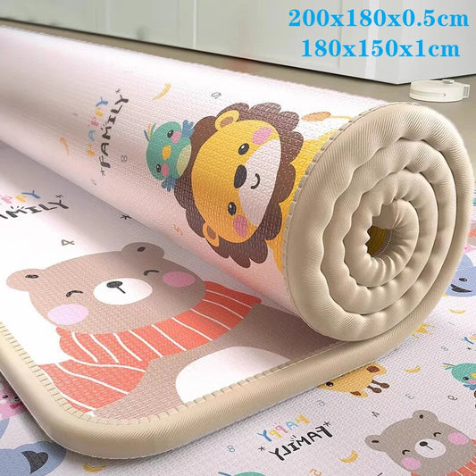 Foldable Baby Play Mat Foam Carpet – Soft, Non-Toxic - EverGrowMarkeplace