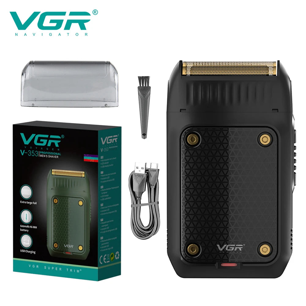 USB Rechargeable Beard Trimmer Electric Shaver for Men