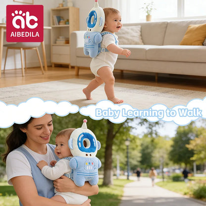 Cartoon Baby Head Protection Pillow – Anti-Fall Cushion - EverGrowMarkeplace