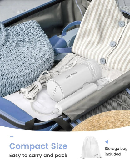 Portable Clothes Steamer – Fast Heat-Up, Foldable Design - EverGrowMarkeplace